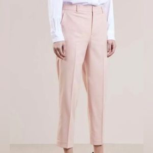 NWT Club Monaco Remi Slim Pant Pantalons Foundations/Ivory (Pale Pink) Sz 4 $149